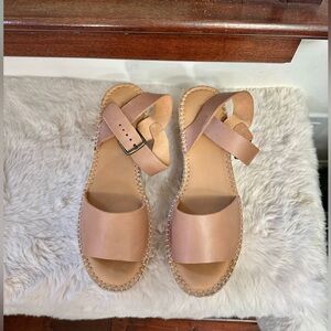 Soludos Tan Espadrille Sandals US size 10 women's